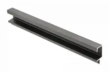 Ручка врезная FIRM "C" L-3,5м, черный матовый — купить оптом и в розницу в интернет магазине GTV-Meridian.